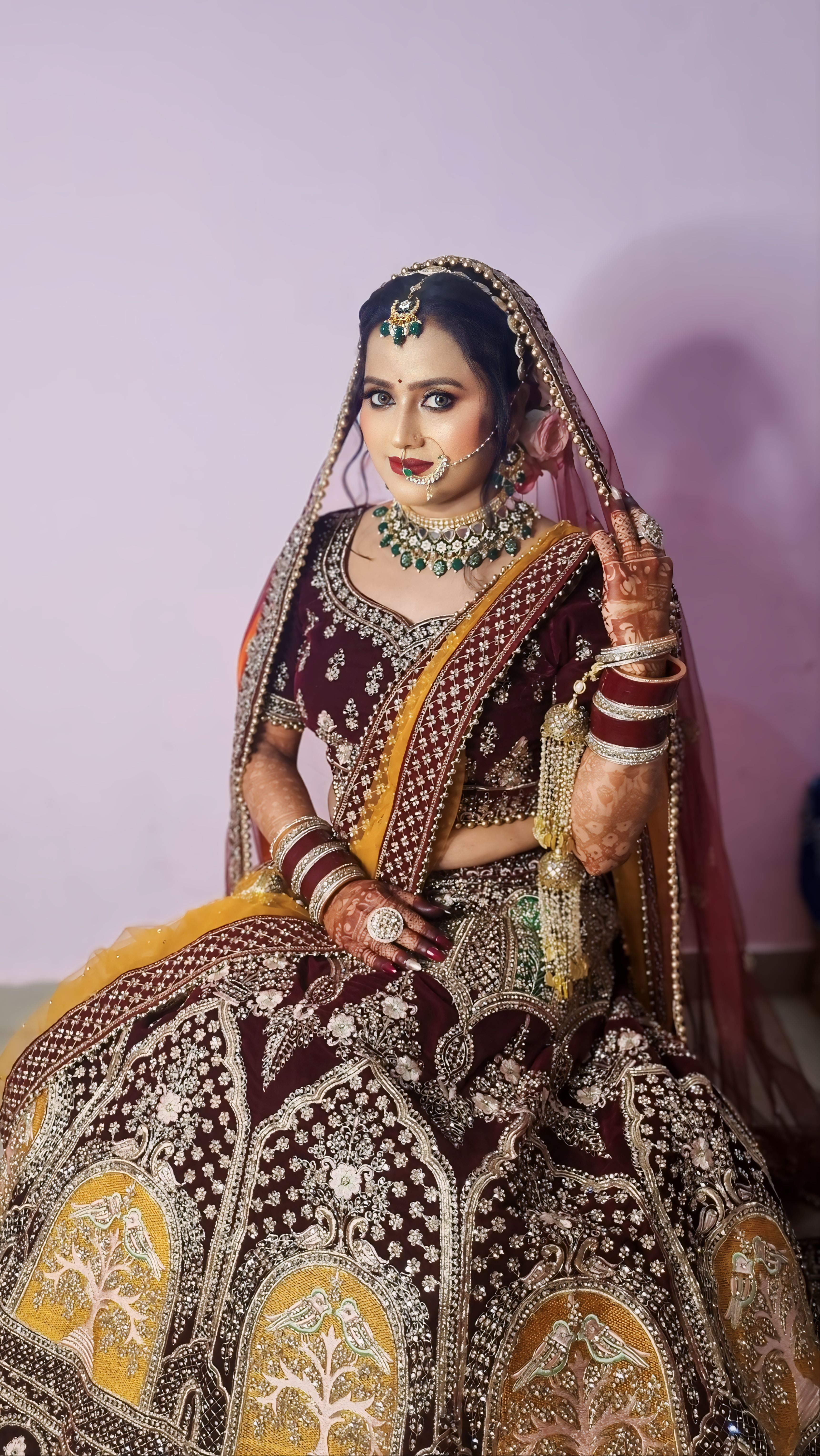 Haldi Makeup